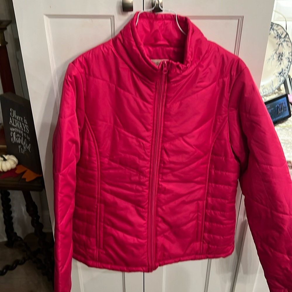 Faded Glory Large (12-14) pink brand new with tags 🏷️ puffer jacket